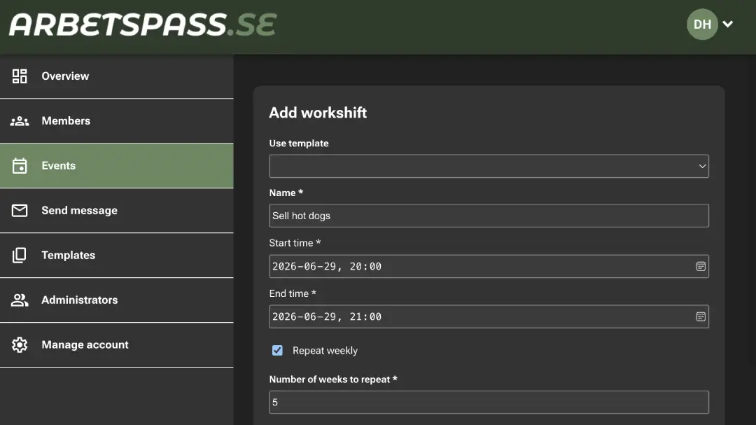 How AI Helped Me Build Arbetspass.se